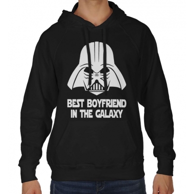 Bluza z kapturem na dzień chłopaka Best boyfriend in the galaxy